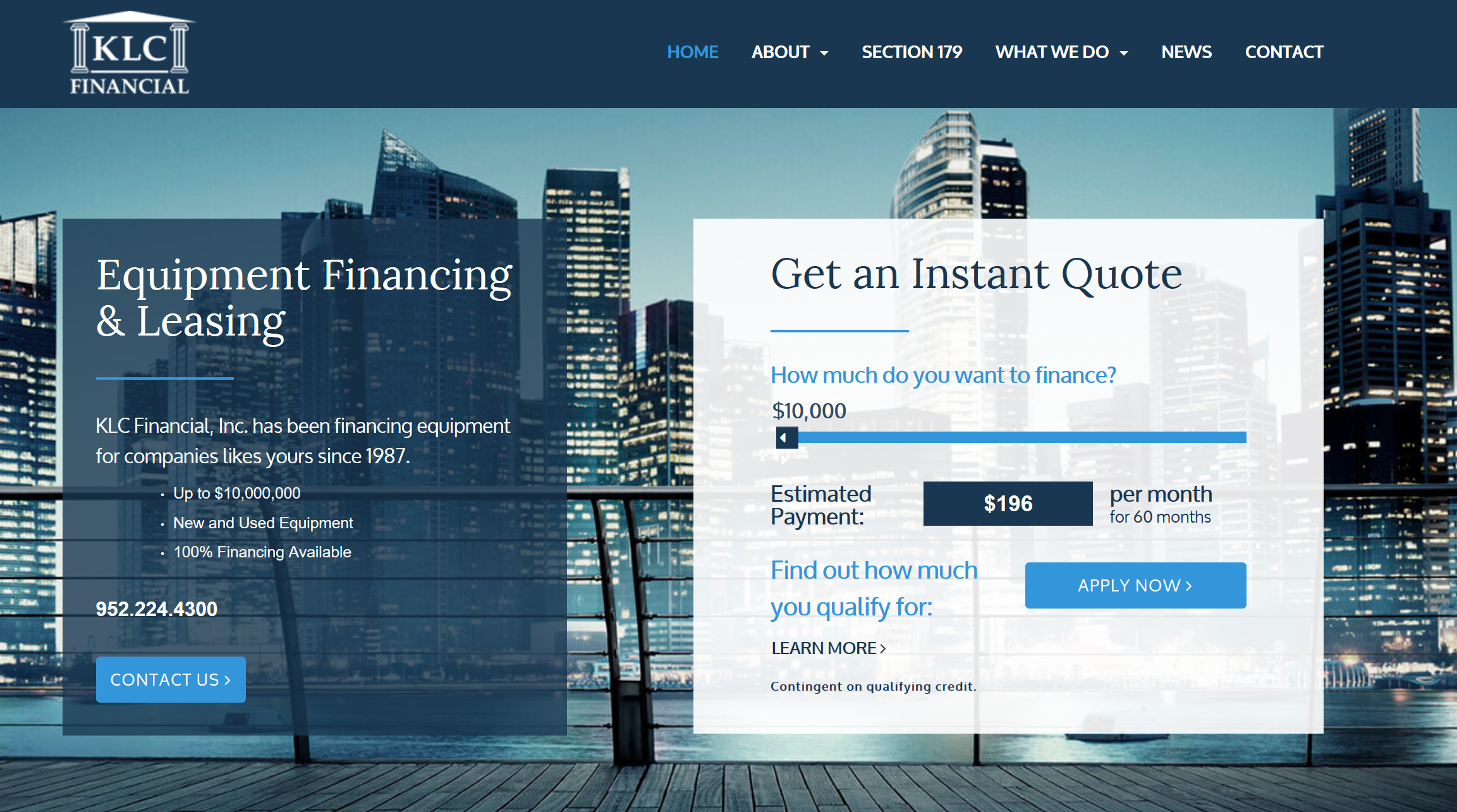 Equipment Finance Industry!